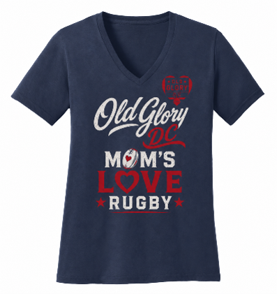 MOM'S LOVE RUGBY T-SHIRT